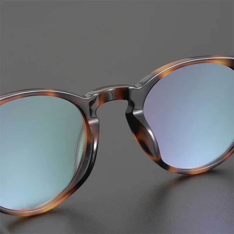 Женские очки в стиле ретро винтажные ацетатные круглые для близорукости с