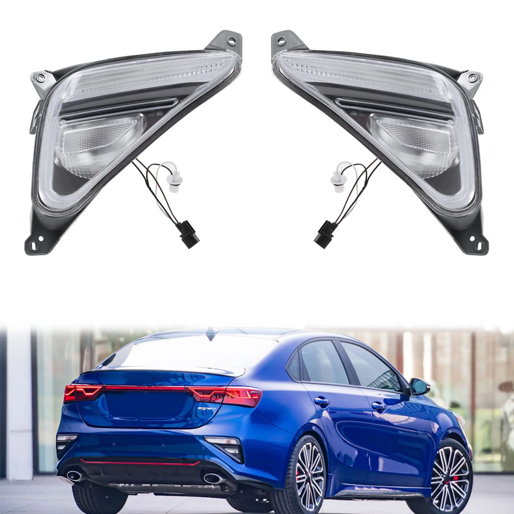 Задний бампер для Kia Forte 2019 2020