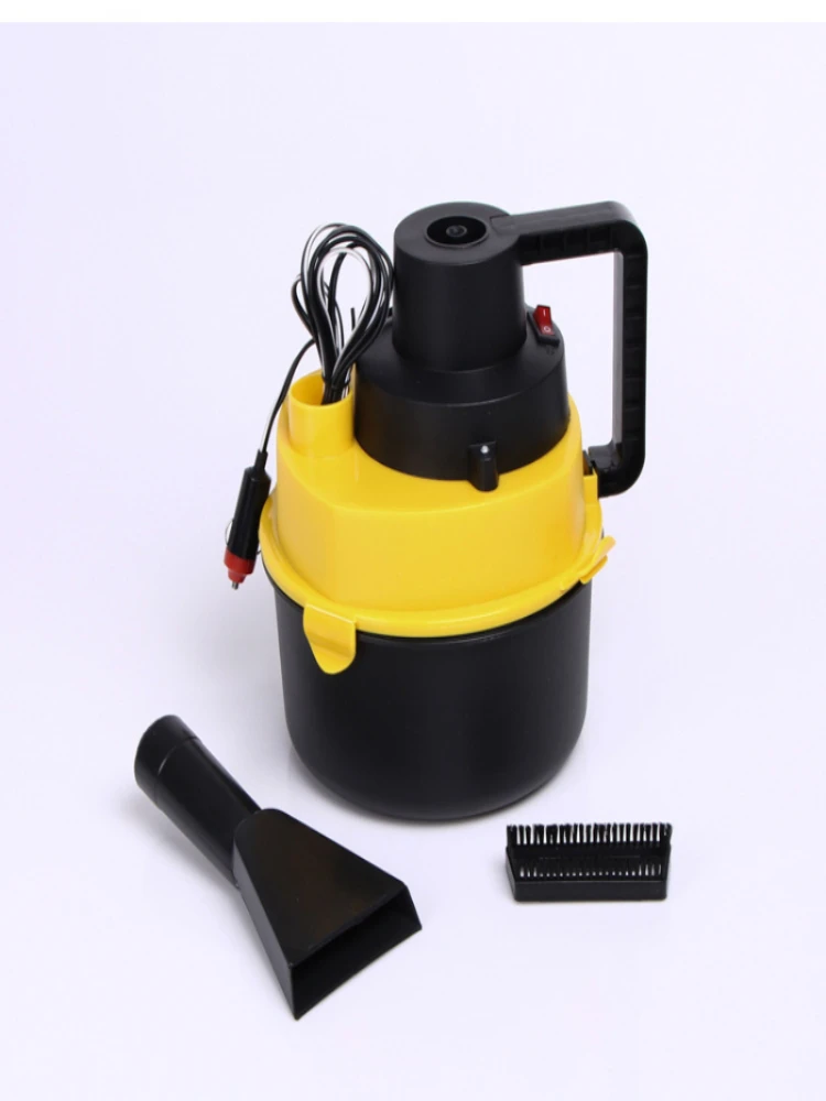 

Cigarette Lighter Car Mini Barrel Wet/Dry Vacuum Cleaner