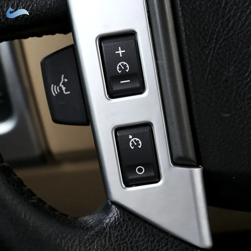 Автомобильный Стайлинг внутреннее Рулевое колесо Кнопка Крышка отделка для Land