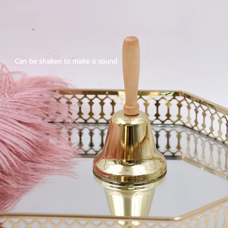 Noble Reception Dinner Party Shop Hotel Hand Bell School Handbell Restaurant Call Service |