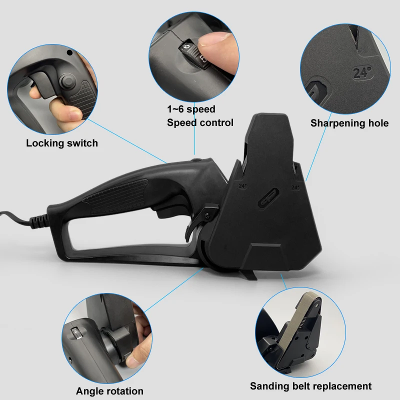 Ручная электрическая точилка для ножей сделай сам шлифовальный ремень