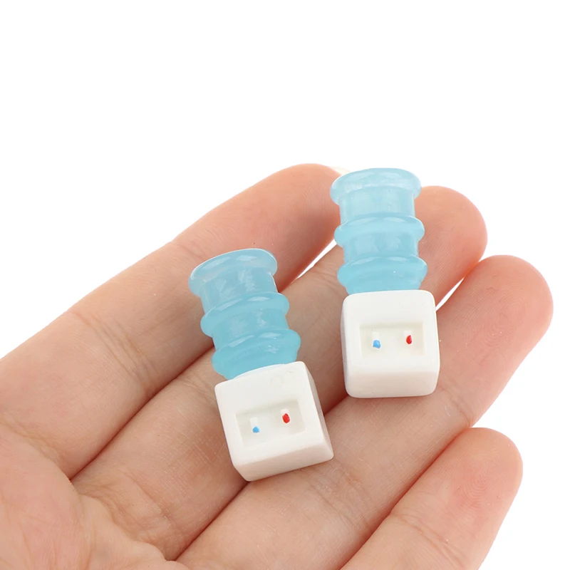 

2 шт., мини-дозатор воды в масштабе 1:12 для куклы Барби, аксессуары для кукол Blythe, мини-кукольный домик, украшение «сделай сам» для шарнирных ку...