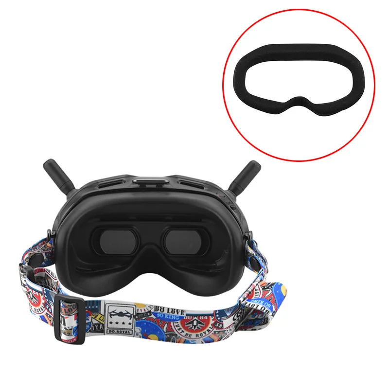 

Повязка на голову и маска для очков DJI FPV Goggles V2 светильник хранения аккумулятора