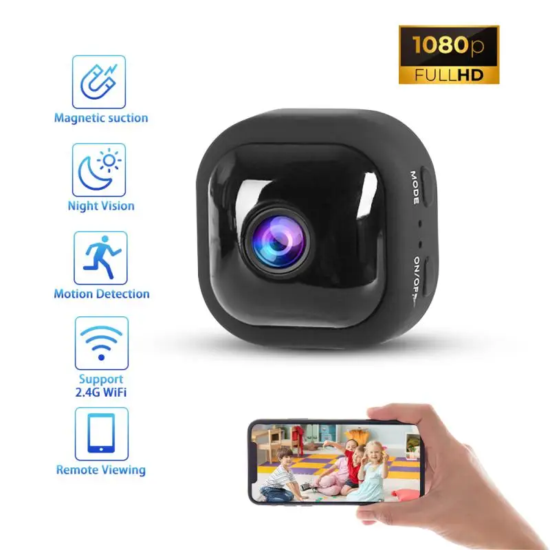 

Беспроводная мини-камера видеонаблюдения A10 1080P с поддержкой Wi-Fi
