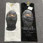 Футболка оверсайз с жемчужной маской для мужчин и женщин, стильная тенниска с принтом IH NOM UH NIT, лучшее качество