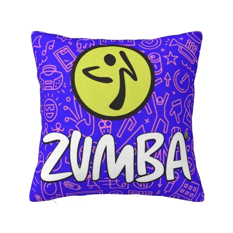 

Zumba Luxury Throw Pillow Cover Decoration Fitness Cushion