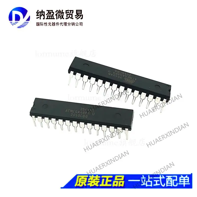 

10PCS ATMEGA48PA ATMEGA48PA-PU DIP-28 New Original
