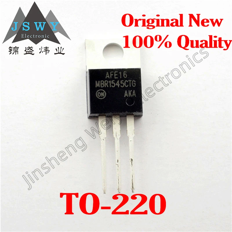 

5~10PCS MBR1545CTG MBR1545CT MBR1535CT direct plug TO220 Schottky diode 100% brand new and genuine shipping