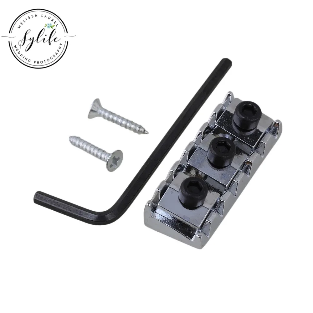 

Chrome Guitar Lock nut 42mm For Double Lock System Bridge