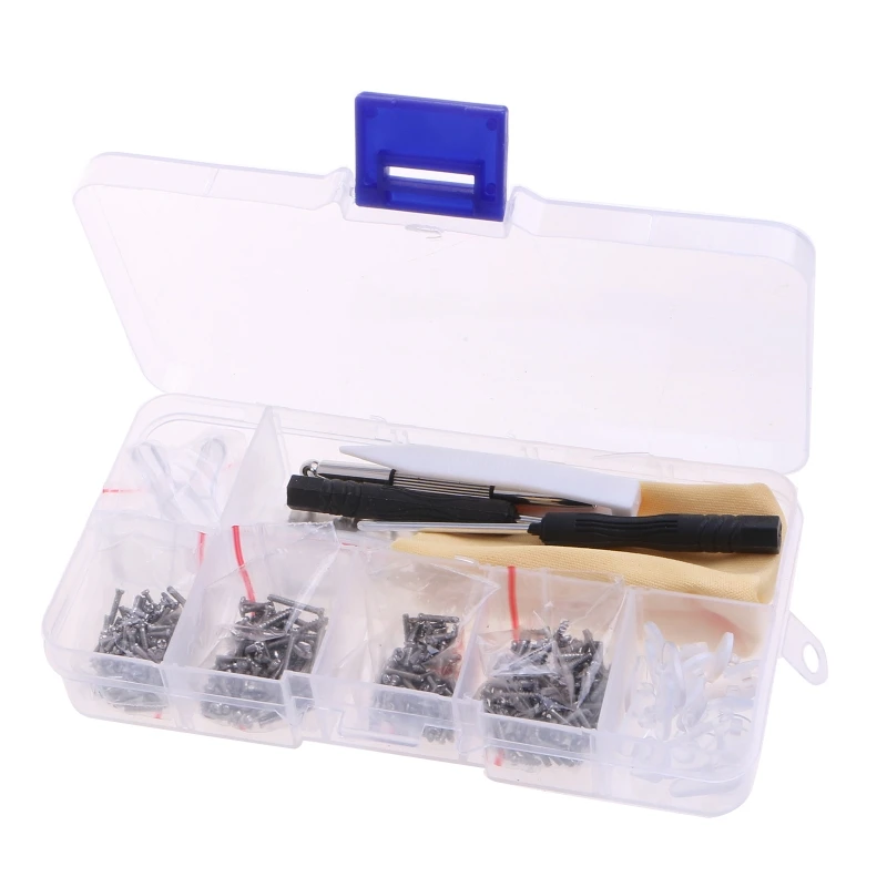 

Glasses Sunglasses Eye Glass Repair Kit Screws Nuts Pads Optical Repair Tool Set