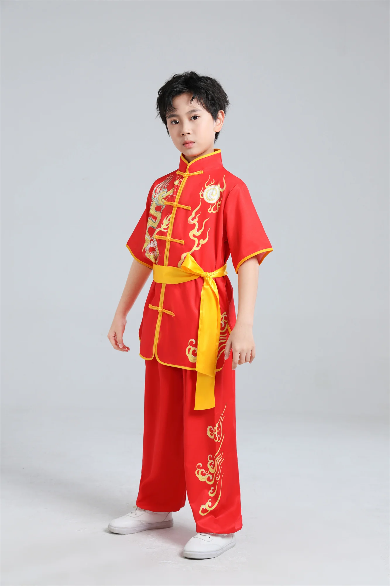 Традиционная китайская одежда унисекс униформа для кунг-фу ушу шаолинь боевые