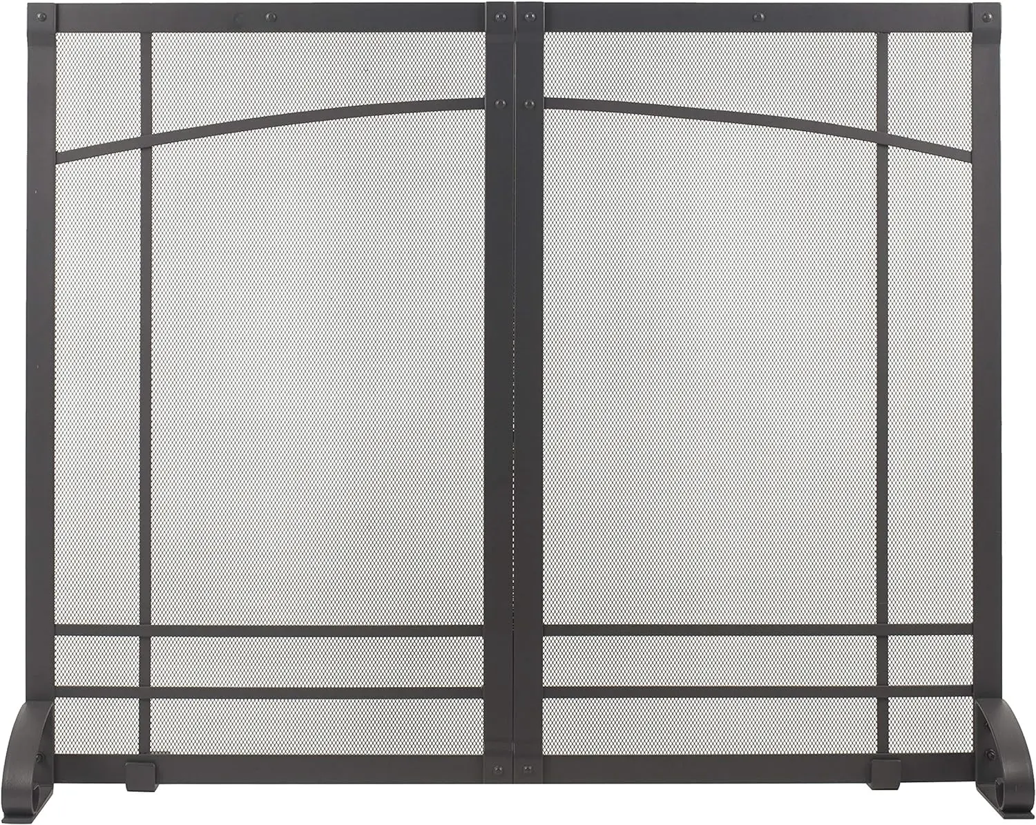 

Fireplace Screen, Iron Black
