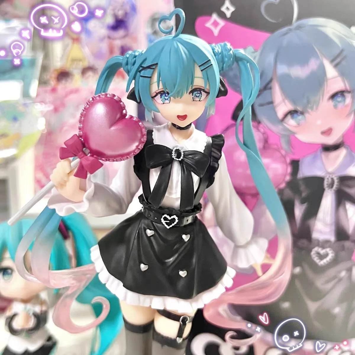 Оригинальный Taito Hatsune Miku неосновная модная субблоция аниме-фигурки модель