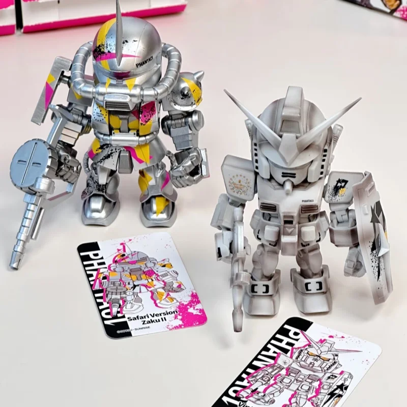 Фото В наличии! Новинка! Горячая новинка! QMSVmini Gundam: Слепая коробка PHANTACI New Century Fantexi, коллаборация с Джей Чоу. Крутые подарки-сюрпризы, праздничные игрушки. №3