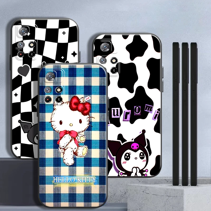 

Cute Kuromi Kitty Kuromi Phone Case For Xiaomi Redmi Note 11 11T 11S 10 10S 10T 9 9S Pro 5G Redmi 10 9 9T 9A 9AT 9C