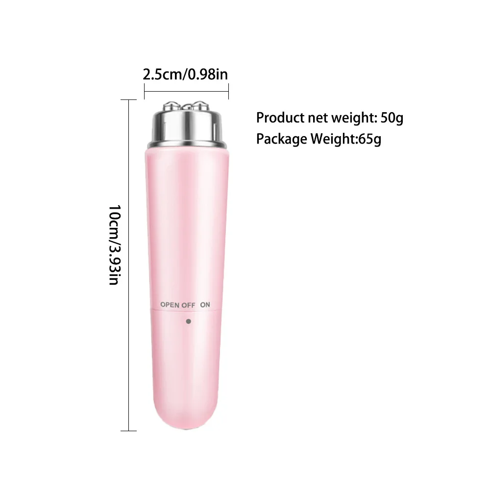 Электрический массажер для лица 4 в 1 микровибрационный инструмент красоты глаз