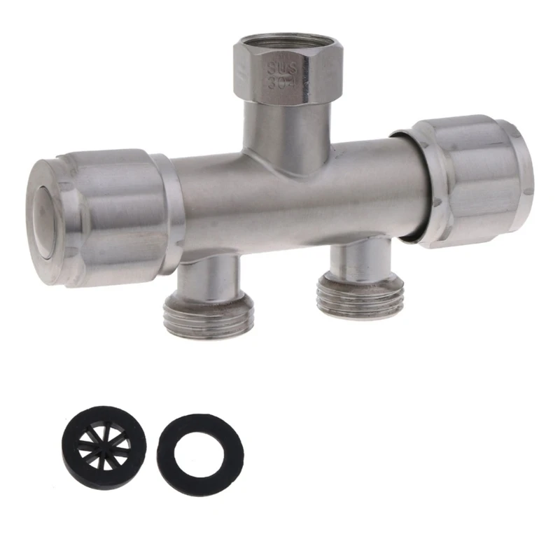 

Double Control for VALVE Water Diverter for VALVE Stainless Steel for TRIANGLE for VALVE Multifunctional Double Us