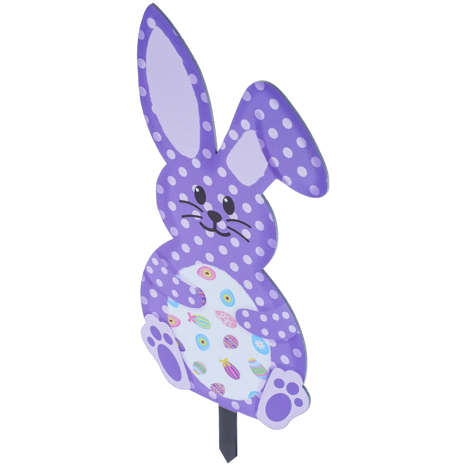 

Easter Yard Garden Sign Decorations Signs Lawn Bunny Rabbit Happy Supplies Day Decoration Party Favor Decor Flag Egg Stake