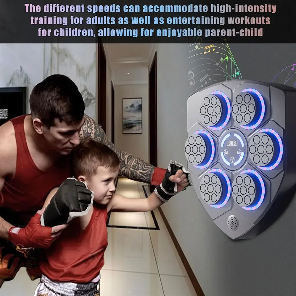 Новинка 2024 музыкальная машина Maquina De Boxeo Montada En La Pared настенная умная электронная