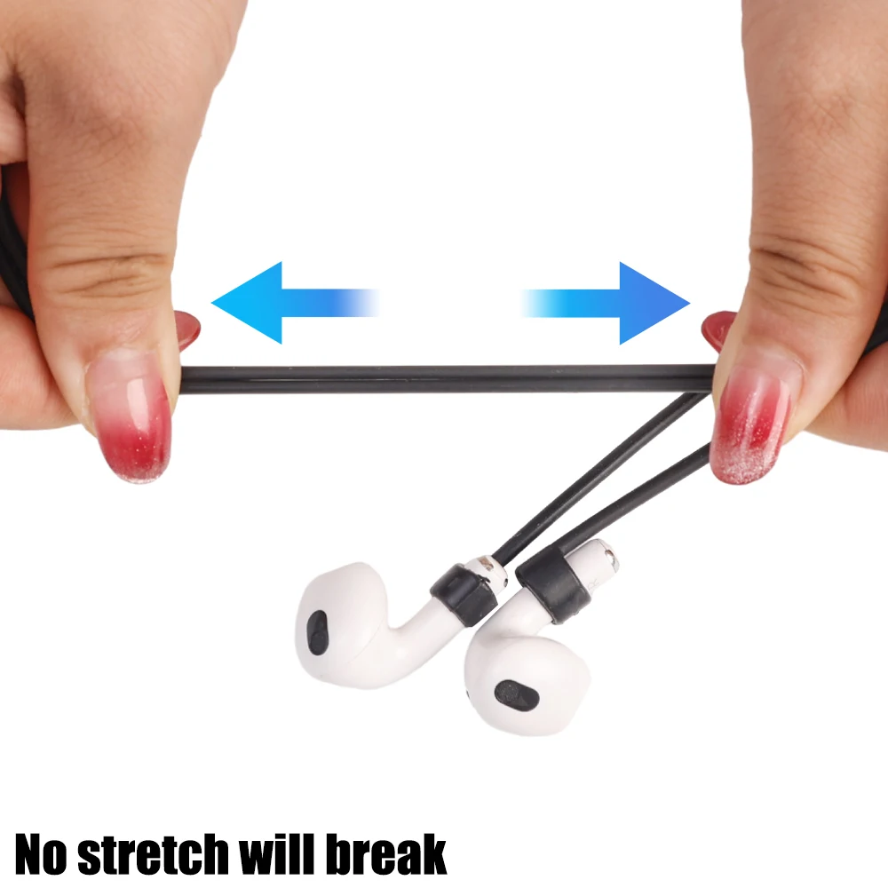 Ремешок с защитой от потери 55/70 см для наушников Apple Airpods Pro 1 2