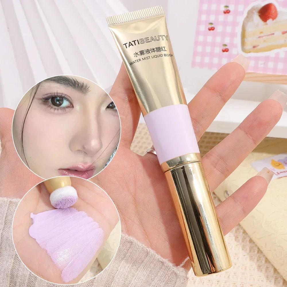 Матовые Кремовые румяна для макияжа водостойкий стойкий оттенок щек мягкая