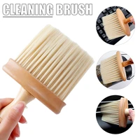 new car interior cleaning wooden brush air outlet dashboard detailing sweeping dust remover soft bristles solid wood brushes