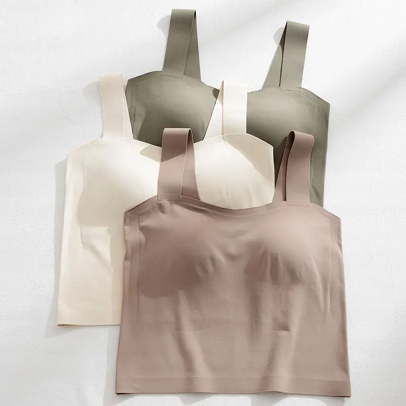 

Seamless Bras For Women Top One-pieces Brassiere Female Underwear Women's Bra Without Underwire Lingerie Bralette With Chest Pad