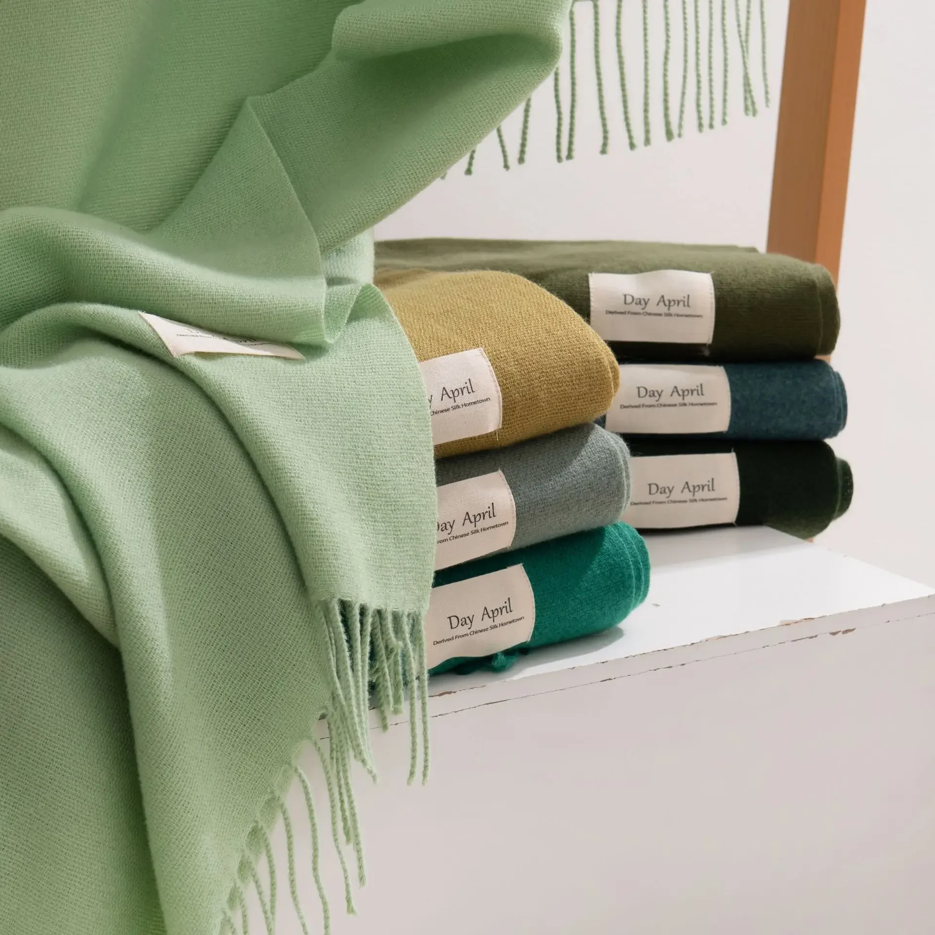 Модный однотонный женский шарф зимние хиджабы Tessale длинные женские шали с