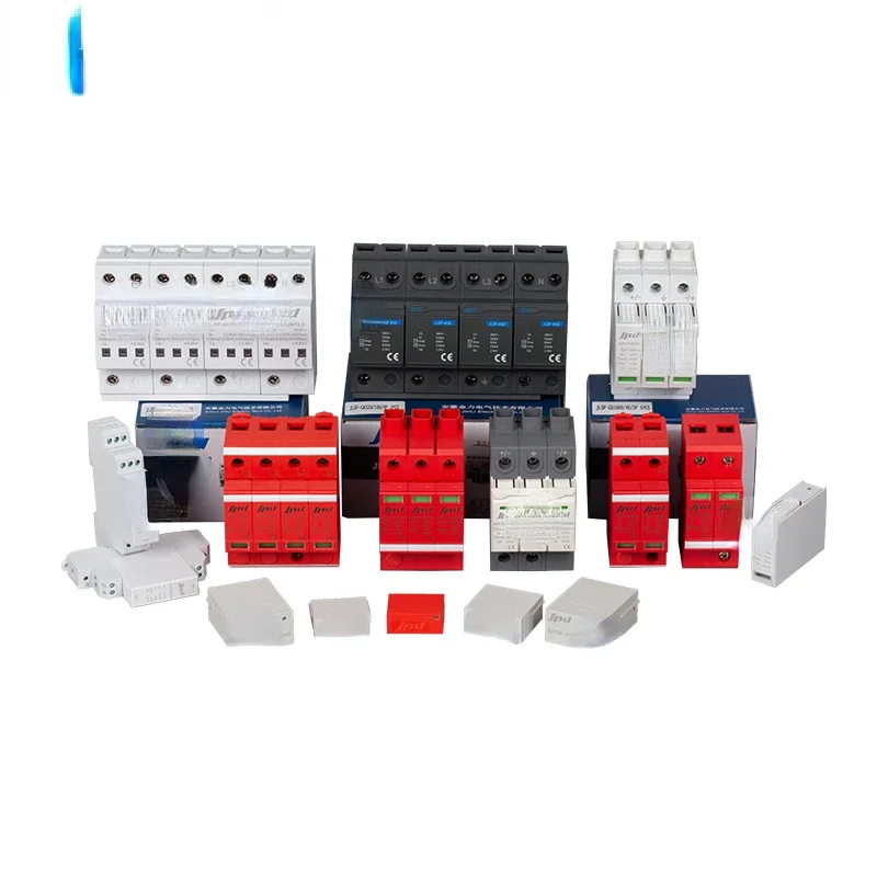 690V вспышка стабилизатор напряжения 3 полюса 100kA SPD