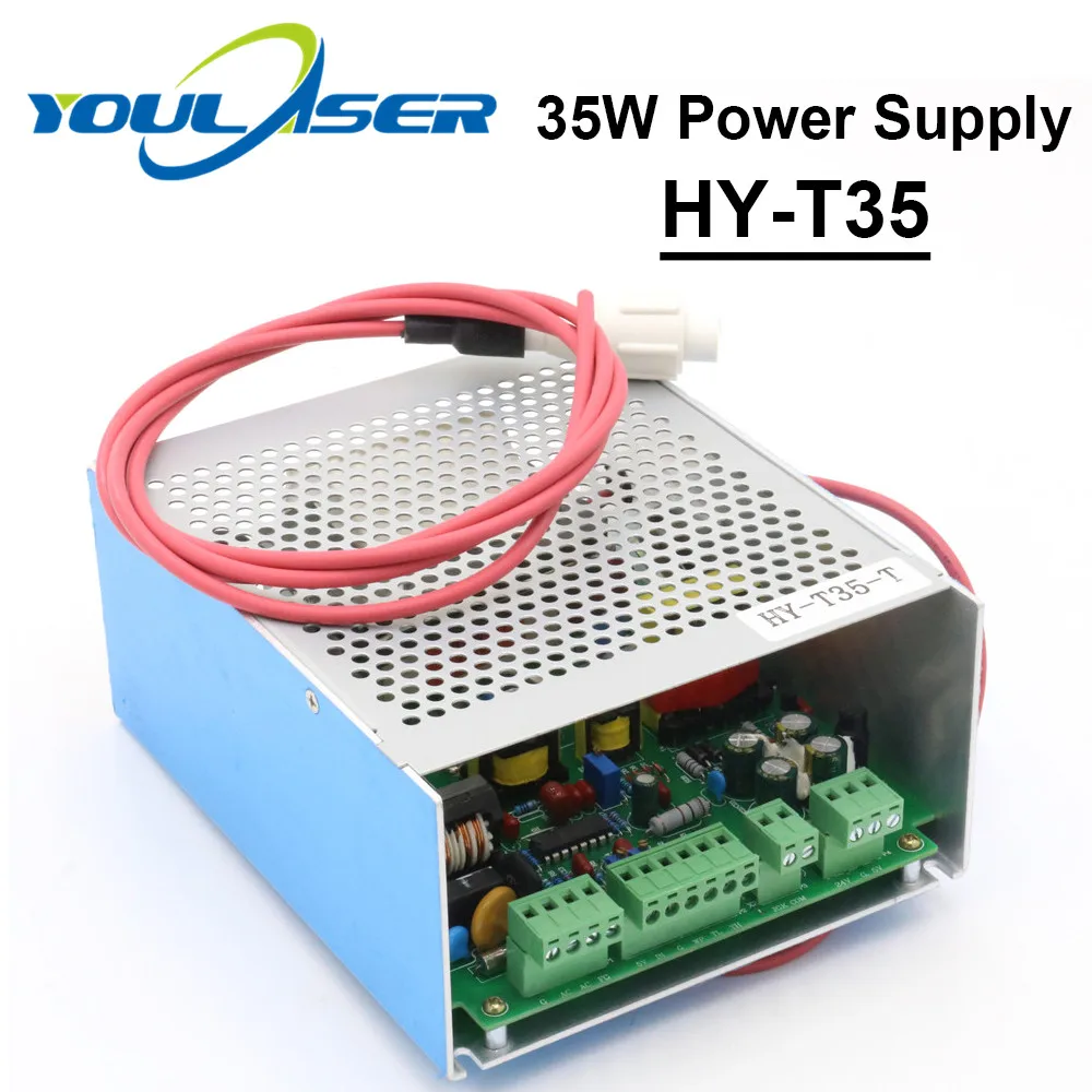 30W-40W CO2 Laser Power Supply HY-T35 for CO2 Laser Engraving Cutting Machine