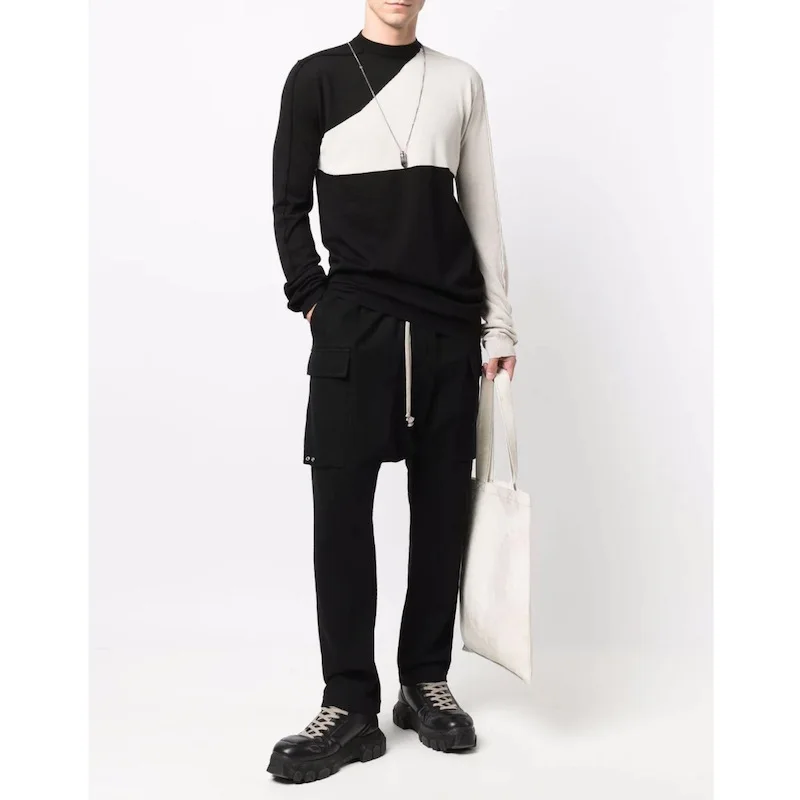 Осенне-зимние повседневные брюки [bomp] свободные утягивающие рабочие с эластичной