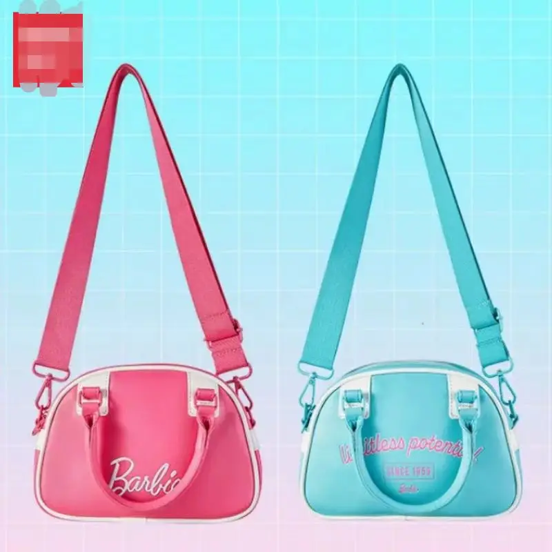 MINISO Barbie Daylight Shine series Boston Bag Сумка через плечо для девочек