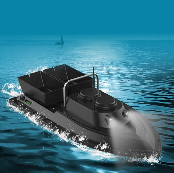 

Радиоуправляемая лодка 500 м с дистанционным управлением, рыболовная лодка с приманкой, лодка с 2 двигателями, лодка-гнездо с 2 приманками и но...