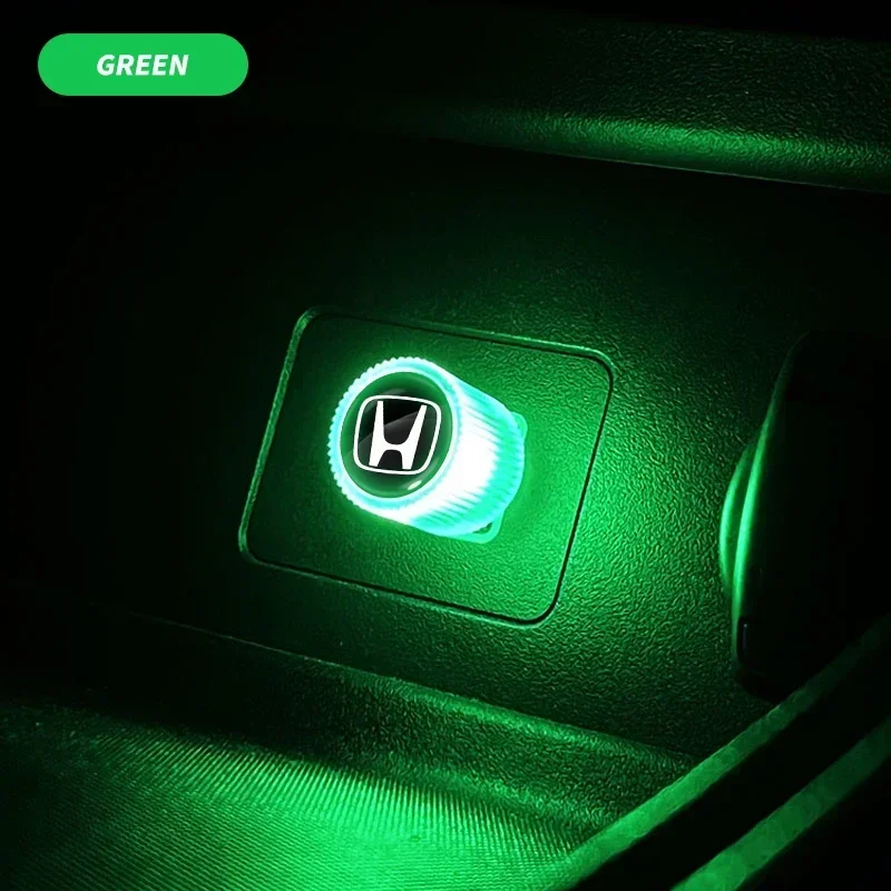 

7-цветный автомобильный светодиодный окружающий свет USB, бесплатная установка, внутренний декоративный светильник для Honda Accord Elysion CR-Z Odyssey SPIRIOR