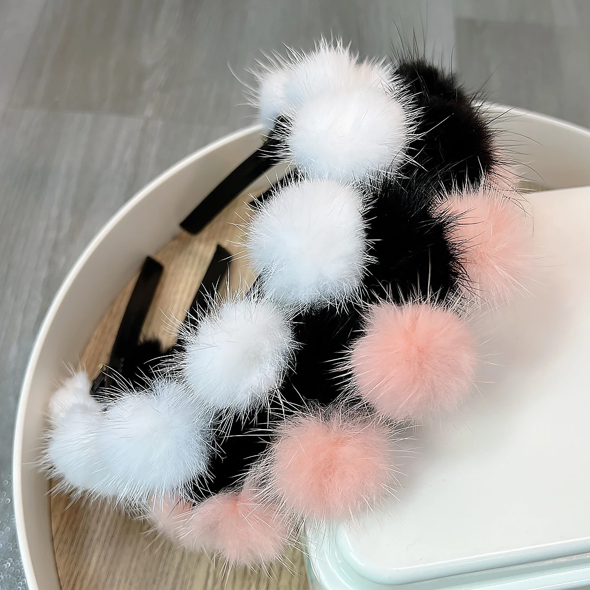 Однотонная искусственная лента для волос зажим челка обруч подарок на день