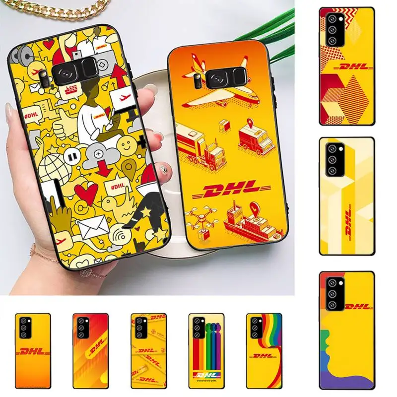 

DHL Hot Express 50th Anniversary Edition Label Phone Case for Samsung Note 5 7 8 9 10 20 pro plus lite ultra A21 12 72