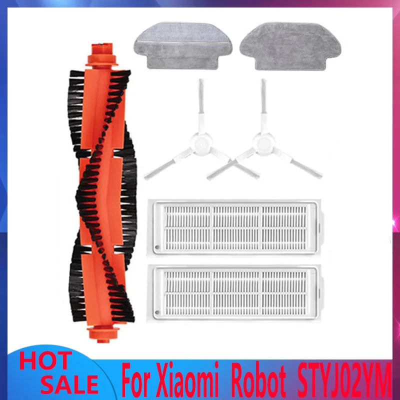 

Filter For Xiaomi Mijia Robot Vacuum Mop 2S Mi Robot Vacuum Mop PAccessories Mop Cloths Main Side Brush Fit XMSTJQR2S STYJ02YM