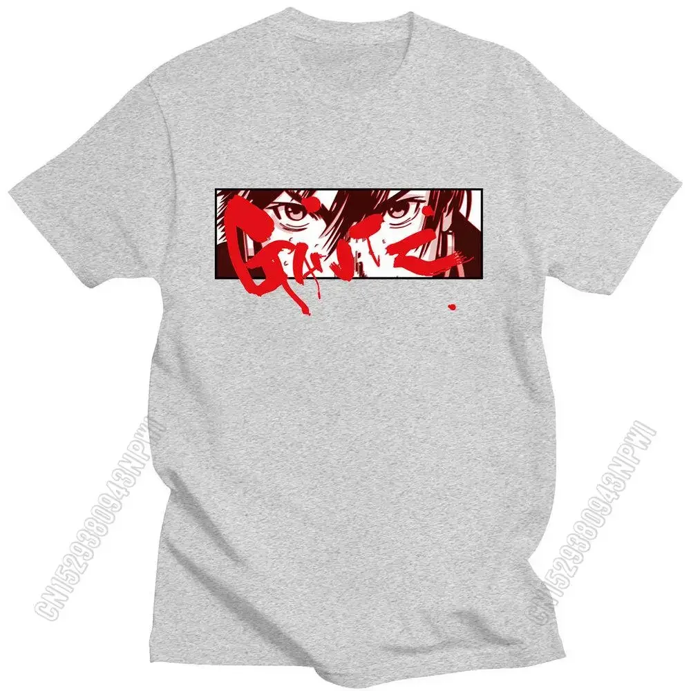 Футболка с принтом глаз Галанца из японского аниме 100% хлопок мужская и женская