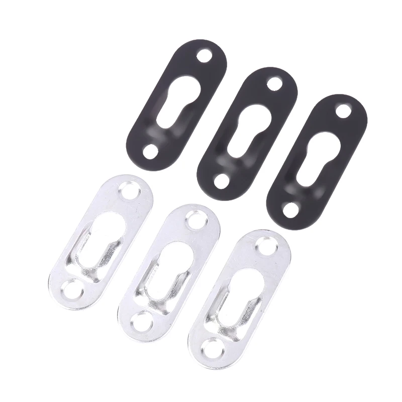 

20pcs/Set Picture Hangers 44mmX16mm Metal Keyhole Hanger Fasteners for Picture Photo Frame Furnniture Cabinet Accessory