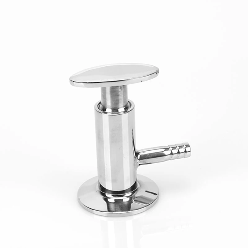 Гигиенический клапан отбора проб тройной зажим обжимной наконечник 64/50.5 OD