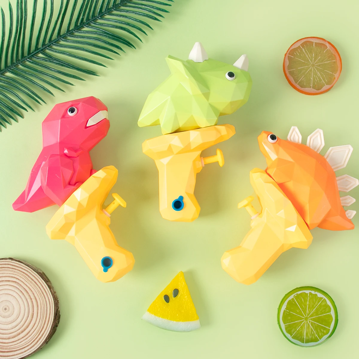 Мультяшный динозавр водяной пистолет тема динозавра дети 1-й 2й день Рождения