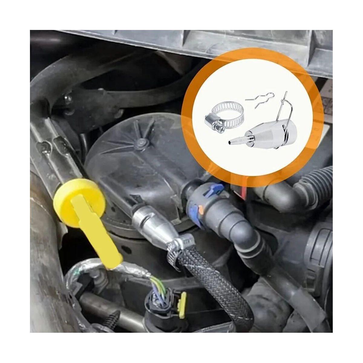 Быстрый разъем для ремонта топливной линии Ford 6.7L Powerstroke F250 F350 F450 F550 2017 2018 2019 2020 2021