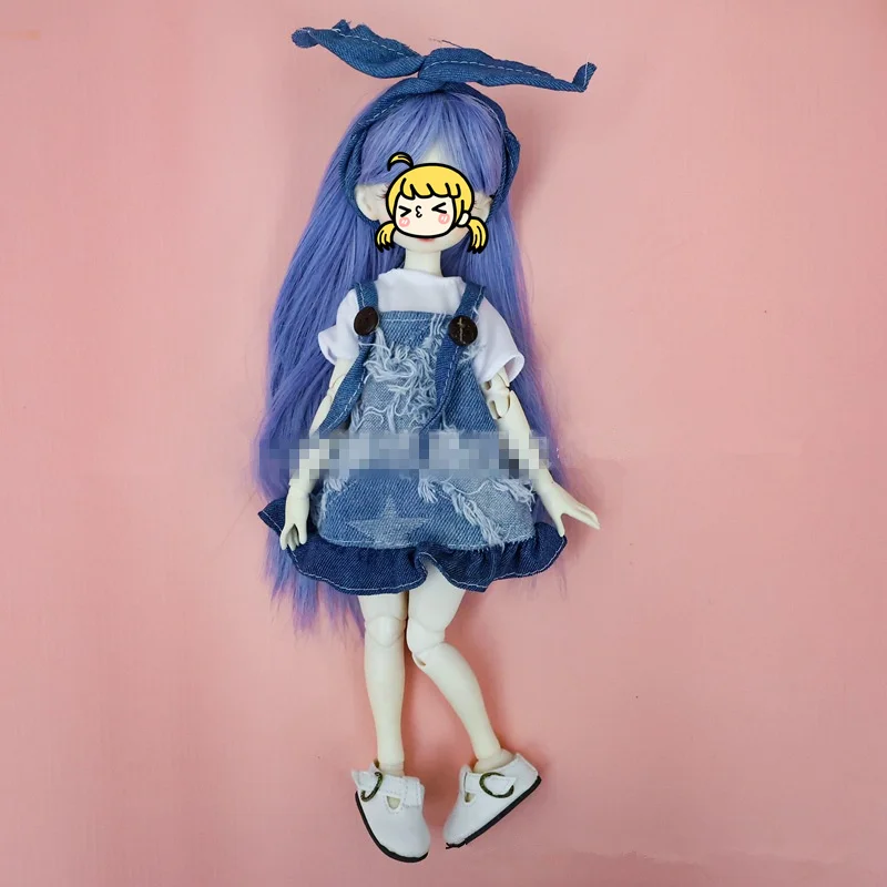 Одежда для куклы 1/6 Bjd юбка в стиле "Лолита" костюм Аксессуары платья кукла