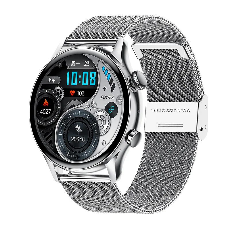 HK8 Pro Smart Watch Amoled Display Music Play Bluetooth Call Men Woman Blood Oxygen Heart Rate Monitor Sport Smartwatch
