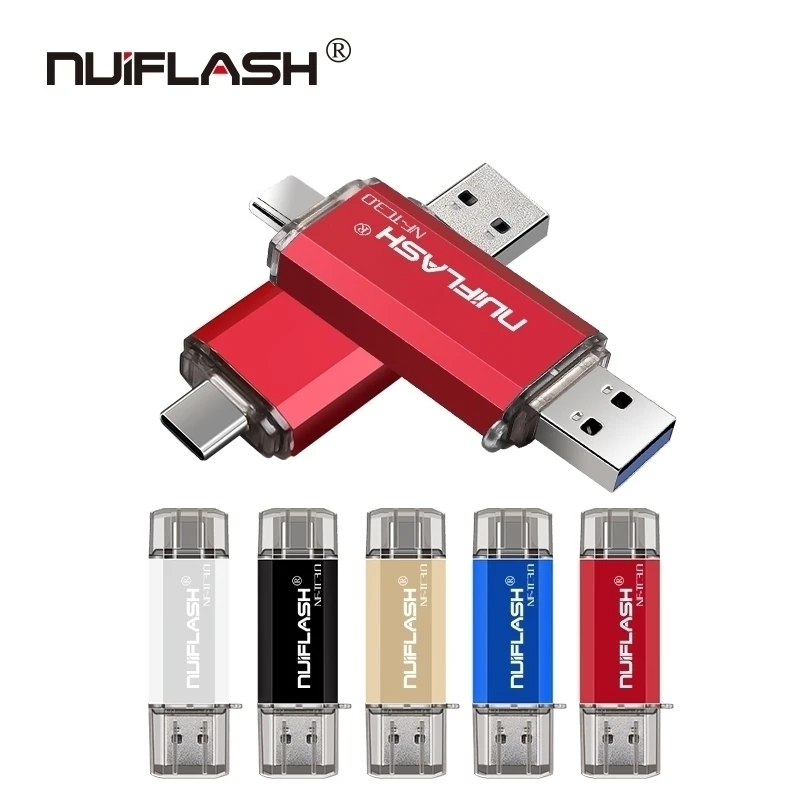 

Colorful type-c 3.0 phone Usb flash card 32gb 64gb 128gb USB flash Drive rotary Pen Drive memory stick USB pendrive cle usb