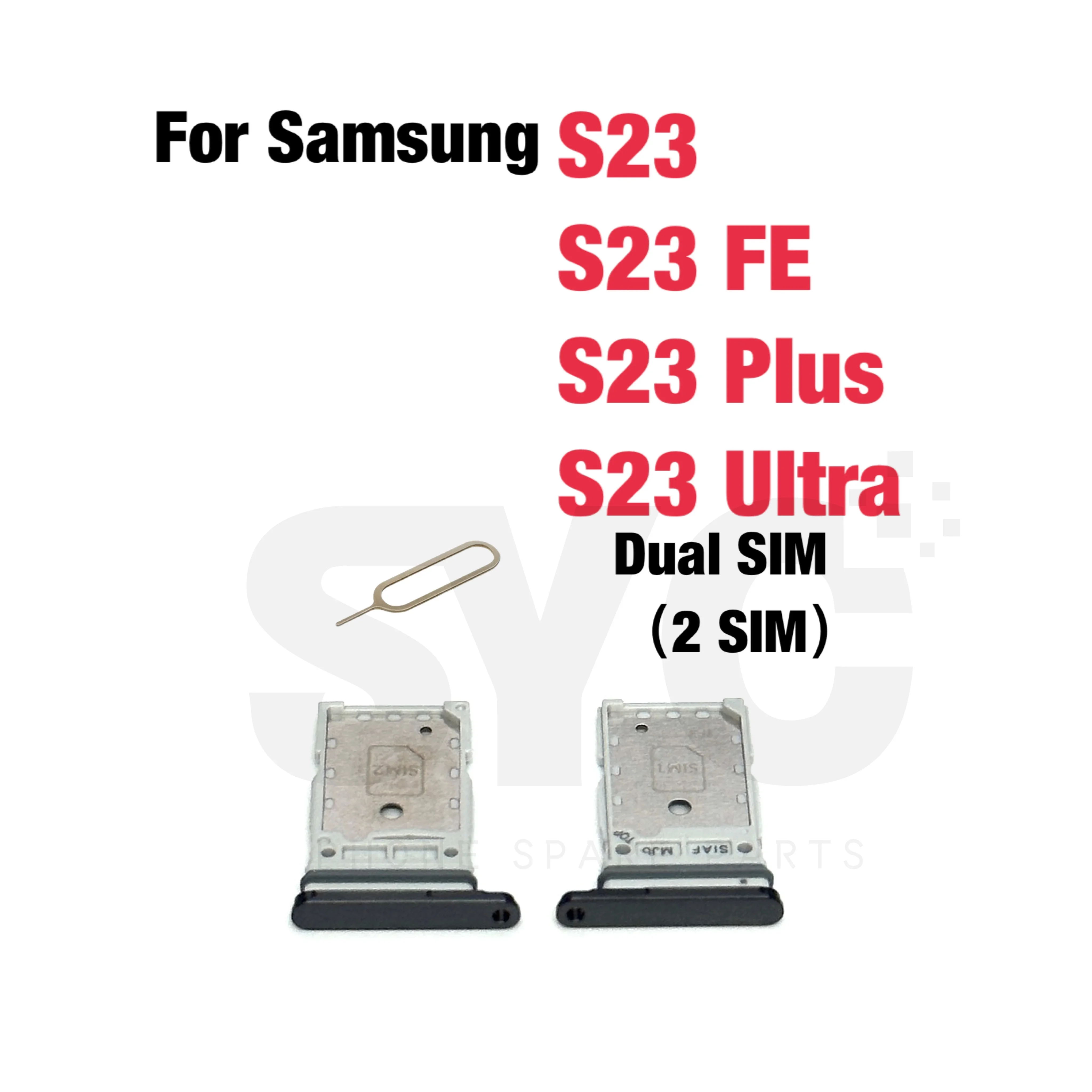 Держатель SIM-карты держатель слота адаптер гнездо для Samsung S23 Plus Ultra FE Micro Nano штифт