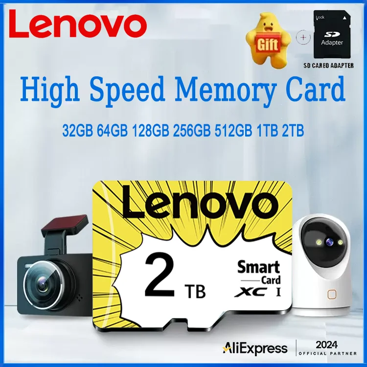 SD-карта памяти Lenovo 128 ГБ 512 1 ТБ