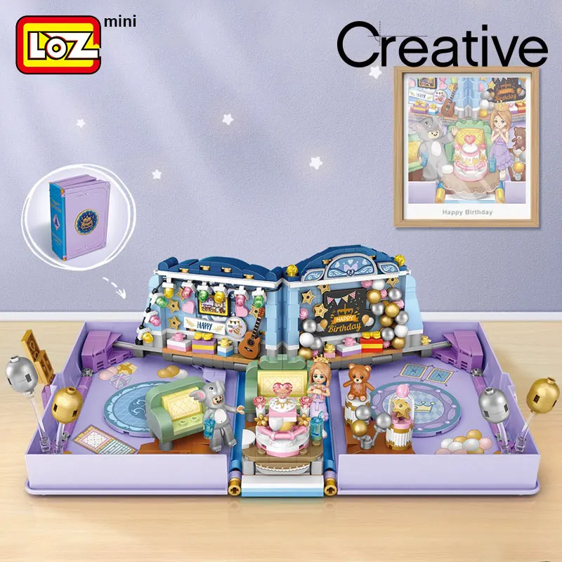 LOZ Романтический Свадебный Набор Строительных Блоков Мелкие Частицы Сделай Сам