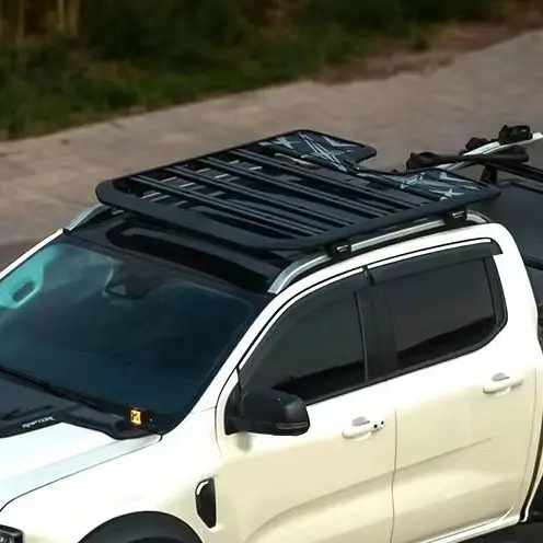 Фото Багажная корзина на крышу автомобиля из алюминиевого сплава для JMC DADAO 2023+ №5